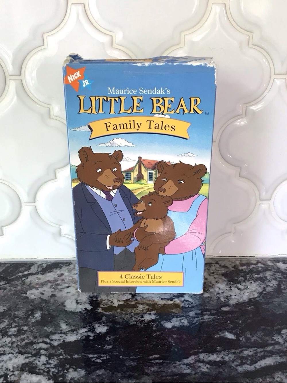 Little Bear Family Tales VHS Maurice Sendak Tape Nick Jr